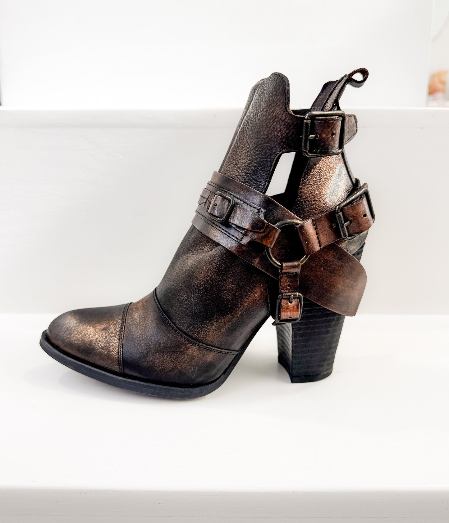 Shelia Boot in Tan