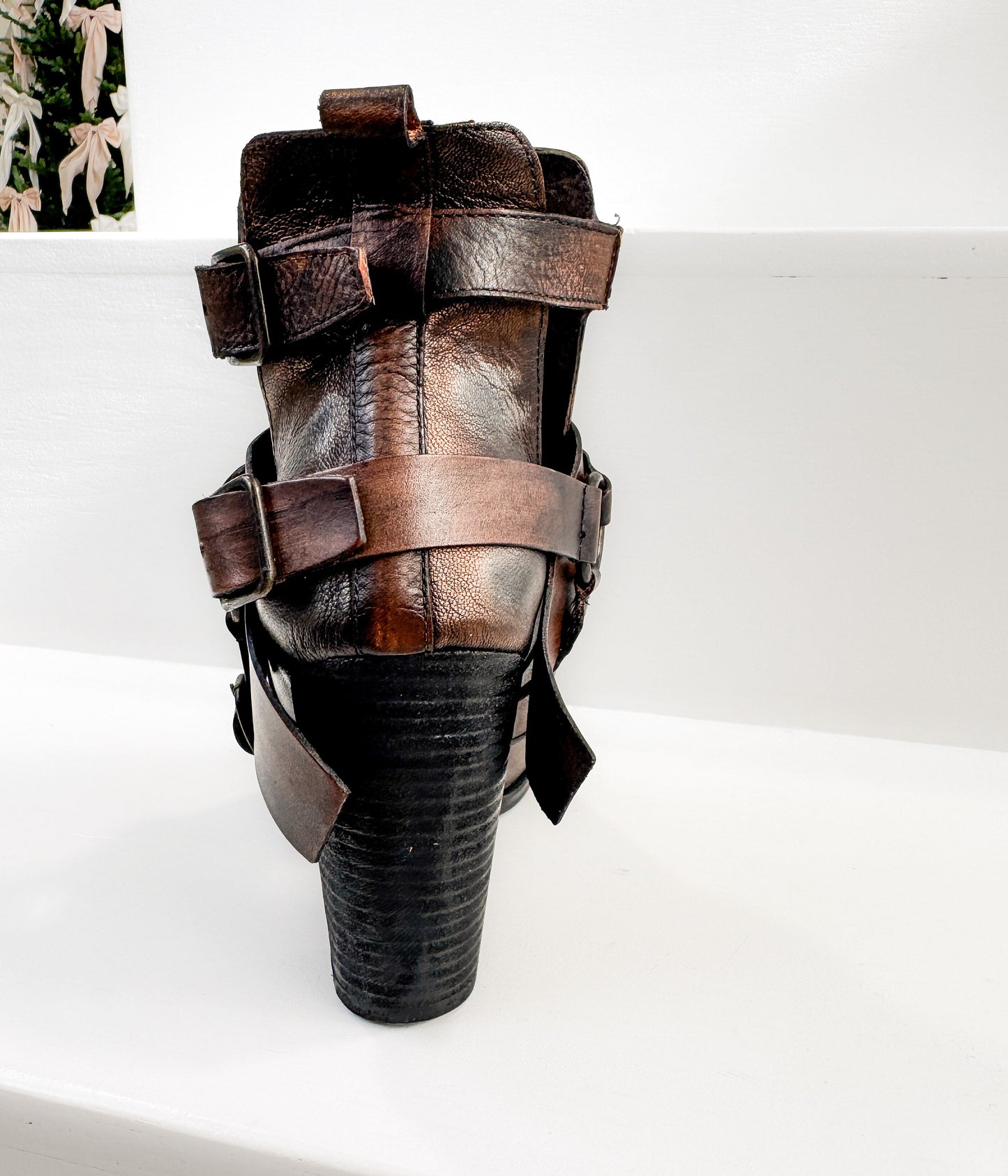 Shelia Boot in Tan