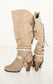 Stacey Boots in Taupe