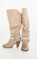 Stacey Boots in Taupe