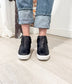 Timmibelle Wedge Sneaker in Black
